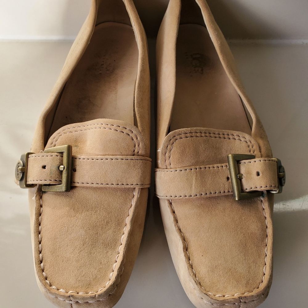 UGG Leather Loafer Flats